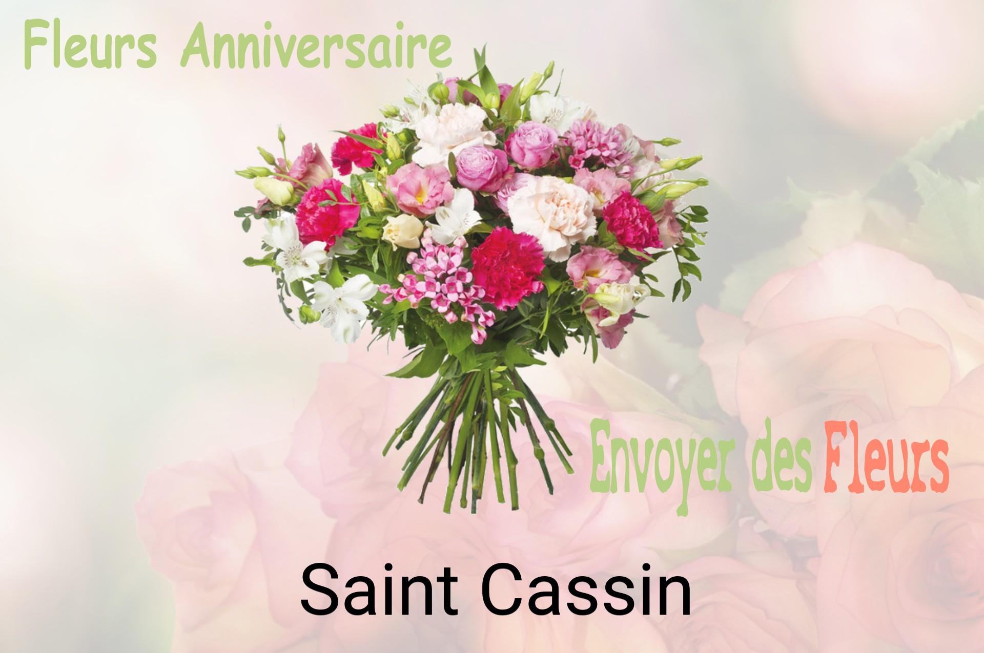 Bouquet de fleurs d’anniversaire livré à Saint-Cassin